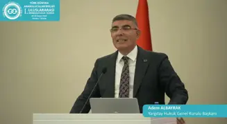 Sayın Adem ALBAYRAK - Türkiye - Uluslararası I. Arabuluculuk Şurası Konuşması