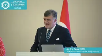 TDAB Başkanı Sayın Av. Arb. Yakup ERİKEL - Uluslararası I. Arabuluculuk Şurası Teşekkür Konuşması