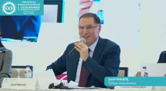 Türkiye Ombudsmanı Sayın Şeref MALKOÇ - Türkiye - Uluslararası I. Arabuluculuk Şurası