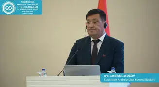 Sayın Arb. Jandilda JAKUBOV - Kazakistan - Uluslararası I. Arabuluculuk Şurası Konuşması