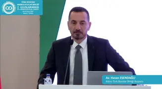 Sayın Av. Hasan ESENDAĞLI - KKTC - Uluslararası I. Arabuluculuk Şurası Konuşması
