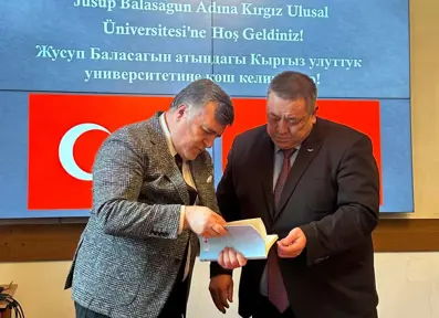 Türk Dünyası Arabulucular Birliği ile Kırgızistan Milli Devlet Üniversitesi Arasında İş Birliği Protokolü