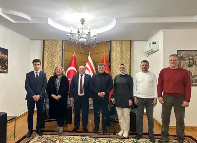 Türk Dünyası Arabulucular Birliği’nden KKTC Bişkek Temsilcisi Tahir Osman Tahiri’ye Ziyaret